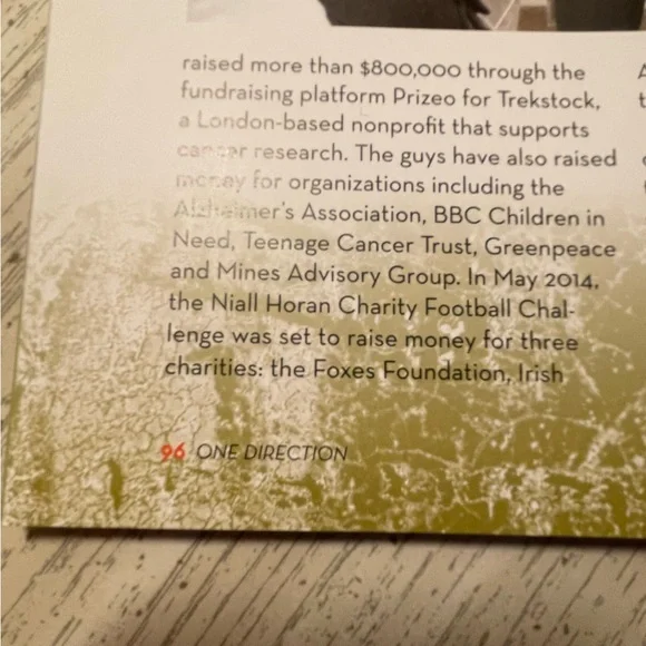 ONE DIRECTION BOOK - Picture 6 of 6